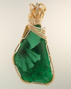 Green Victoria Stone Pendant