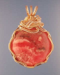 Brown Rhodocrosite was one of the most popular gemstones in Tucson this year. (may be available)