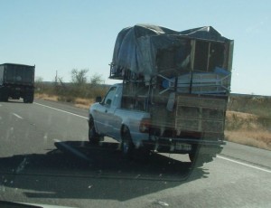 Bonus funny.  Is there a height restriction on pickups in Arizona?