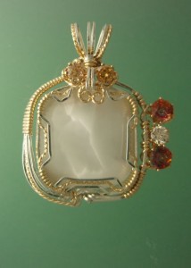 Victoria Stone with assorted Topaz