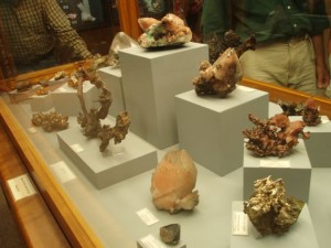 Some of the Keweenaw collection minerals