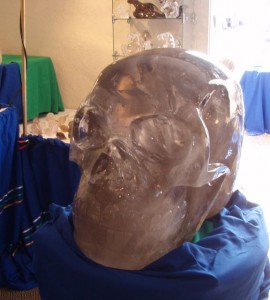 Who would need a 435# crystal skull?
