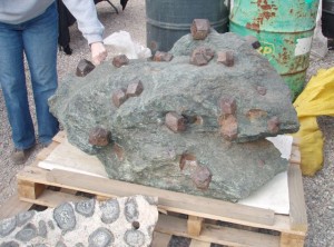 The size of these garnets were amazing.