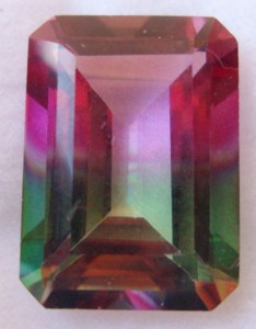 Topaz that looks like Watermelon Tourmaline