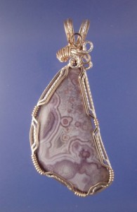 Lavender Lace Agate (Bonnie's favorite agate).