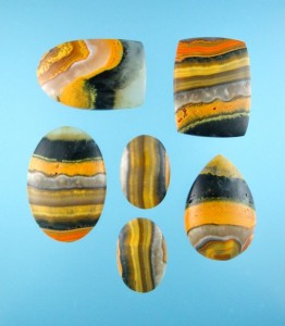 Amazing cabochons ready for jewelry.