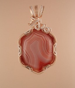 My favorite-The Lake Superior Agate in classic "Candy Stripe".