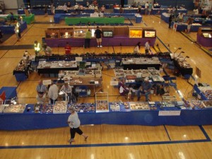 Aerial view of the show.