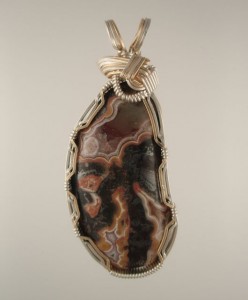 Iron Lace Agate from the Republic Mine.