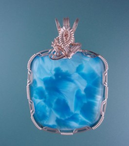 Rare Victoria Stone.  This one is light blu, but they come in other colors also.