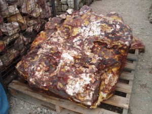 How many cabs could you get out of this Pallet sized piece of Mookaite?