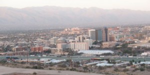 Downtown Tucson, Arizona:  We are always eager to be here.