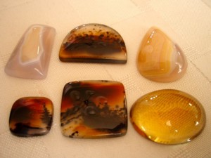 Other "Junkpile" stones included Queensland Agate, Montana Moss, and Citrine.