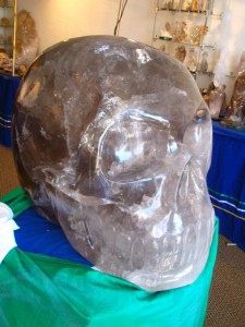 The finest Quartz skull in Tucson.