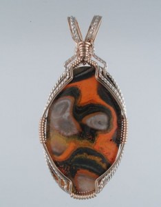 Bumblebee Jasper is not really a Jasper.  Finding bright orange Bumblebee is uncommon.