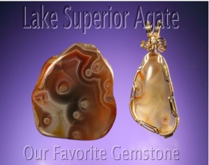 A great Tube Agate before and after it talked to me.