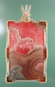 I called this pendant "Brazen Vista".  I think you can see why.