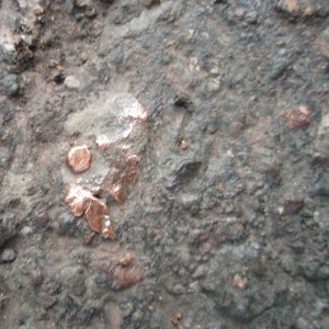 The roads are paved in copper in the Keweenaw.