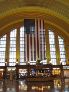 The main museum entrance.  You enter a fantastic domed huge open space that sued to be the main train terminal.