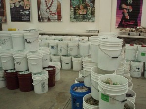 Buckets of Turquoise at J.O.G.S.