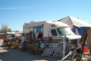 Quartzsite is like a redneck garage sale.