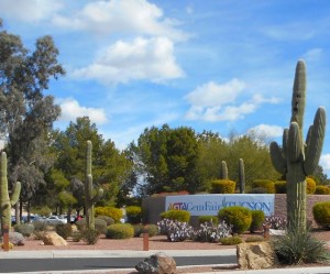 Entry to the Tucson Convention Center