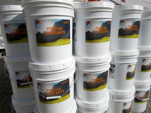 New Citrus scented Mineral Oil comes in 5 Gallon pails for $50.