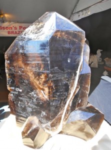 Giant Rutile in Quartz