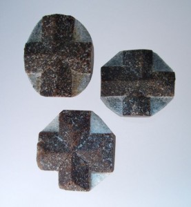Perfect Natural Crosses are scarce in this Russian Material.