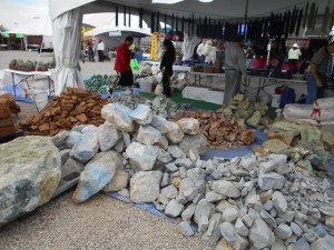 A massive semi came and dumped tons of rocks since last I was at Electric Park.