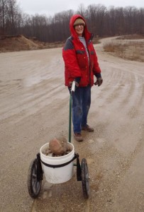 Why do you need extra weight in the Broll you might ask?  Can I take this Garden Rock?  Answer:  If you want to haul it.