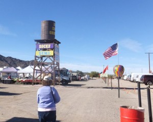 The famous fake water tower