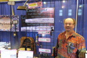 Gary at Caberlight sells his innovative LED lights.