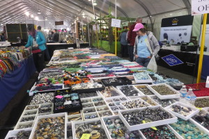 Looking at beads-Yes she bought some.