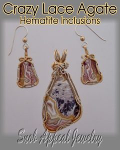 crazy lace agate jewelry