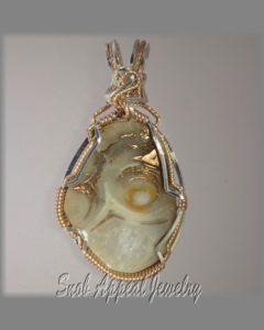 Copper Agate Pendant