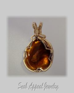 Fire Agate Pendant