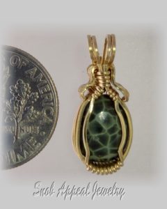 Isle Royale Greenstone Pendant