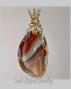 Lake Superior Agate Pendant