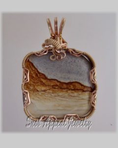 Picture Jasper Pendant