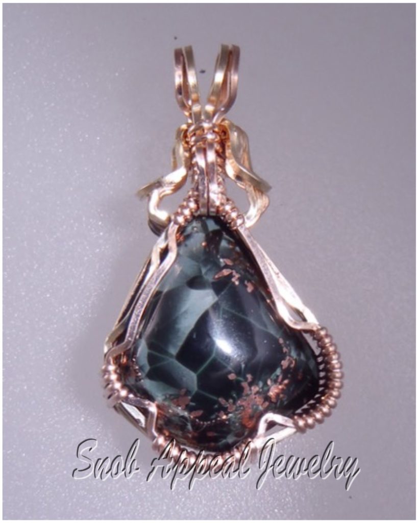 Michigan greenstone pendant