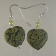 Serpentine Heart Earrings