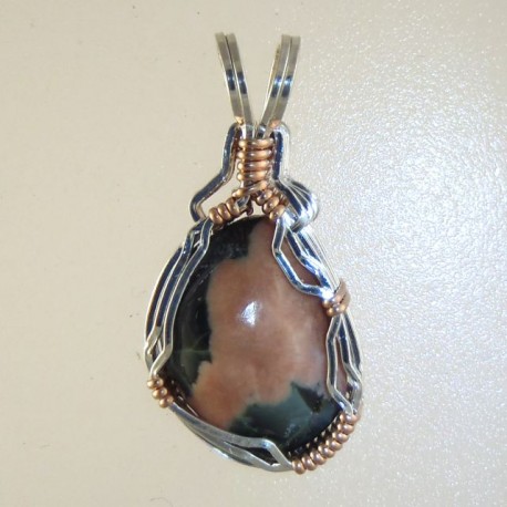 What the Pink? Greenstone Pendant