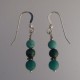 Turquoise Malachite Russian Amazonite Earrings