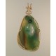 Crystal Ocean Jasper Pendant