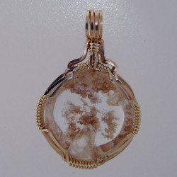 Crystal Soldier Crystal-included Lodalite Pendant