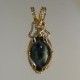 Real Shiner Greenstone Pendant