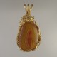 Apricot Queensland Agate Pendant