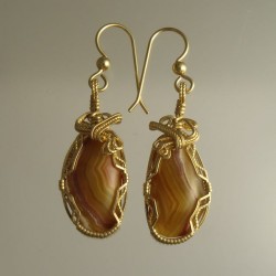 Queensland Agate Earrings