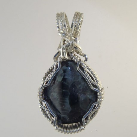 Dark Delight Greenstone Pendant